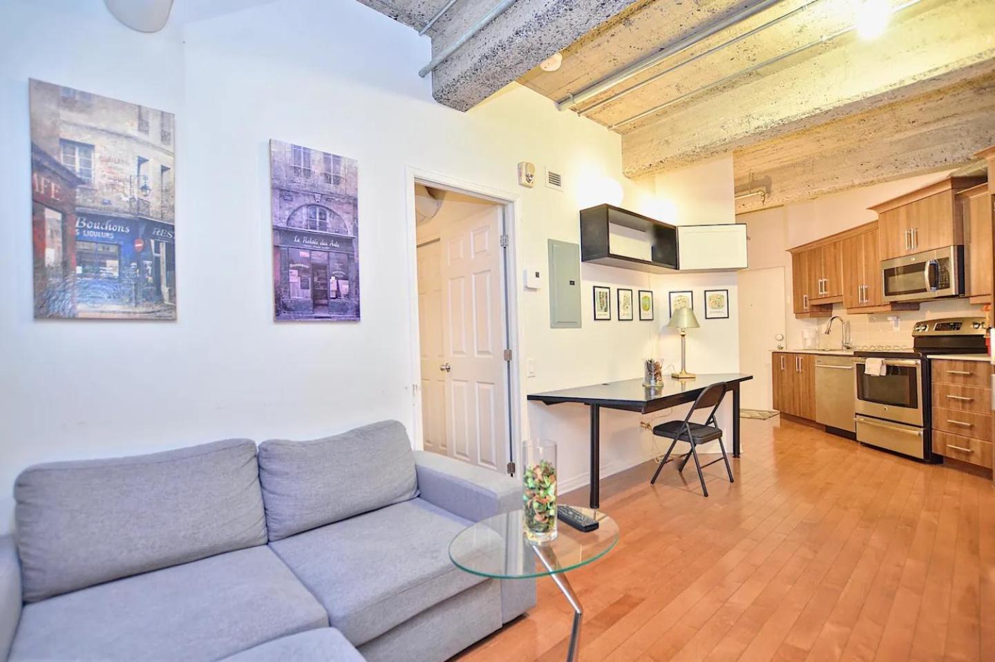 Апартаменты Stylish Urban Loft Downtown Монреаль Экстерьер фото